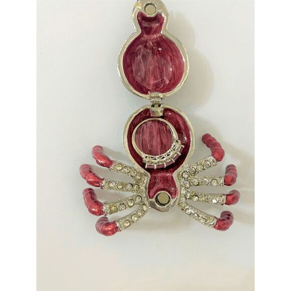 Taylor Avedon Red Spider Jewelry / Trinket Box - Picture 7 of 7